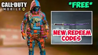 *NEW* FREE MERC + ANIMATED KATANA SKIN NEW REDEEM CODE CODM SEASON 8 GARENA | CODM NEW REDEEM CODES
