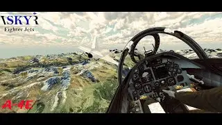 VR Flight with A-4E in VR SKY_Fighter Jets 2024