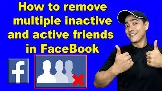 How To Remove Multiple Friends in FB 2020 | How to Remove active friends in FB 2020 |
