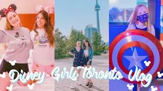Disney Girls Toronto Vlog | Avengers S.T.A.T.I.O.N, Disney Stores, Movie Nights and Magic