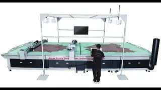 Jindex VS Offline Leather Cutting System Leather Auto Nesting and Cutting