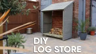How To Make A Log Store - On A Budget