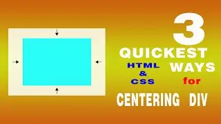 3 Quickest Ways to Center a Div with HTML and CSS