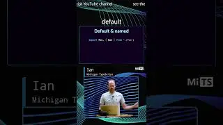 can you use a default and named import together?