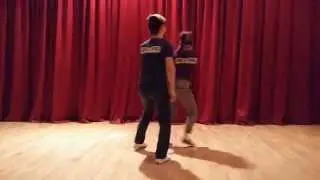 Lindyhop Intermediate, #Underarm Turn & Sugar Push Variation with swivel - JeongWoo & Crystal