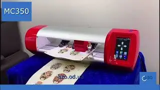 Настольный режущий плоттер MC350 с функцией сквозной резки vid4