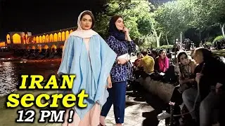 IRAN 2024 🇮🇷 Night Walking Tour in Isfahan City iran ,What is the Real Life of people in Iran?