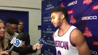 PL Conf Quarters: Bucknell 64, AU 59 - Sa’eed Nelson Postgame