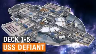Star Trek:  Inside the USS Defiant Deck 1-5