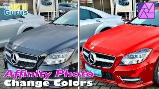 Change a Black Car to ANY Color in Affinity Photo – EASY Tutorial!