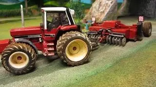 Tractor and Farm Machine in Action