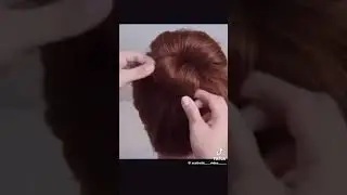 пучок на короткие волосы