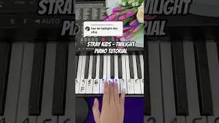 Stray Kids - twilight Piano Tutorial #notpianika #notangka #pianotutorial #straykids #skz