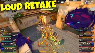 Loud Retake in VCT | LOUD vs Optic Gaming | Valorant