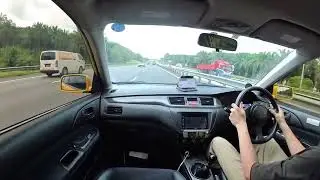 MITSUBISHI EVO 7,8,9 EVOLUTION - POV 580KM DRIVE ​⁠- KUALA LUMPUR - CT9A - MIVEC TURBO 6 SPEED