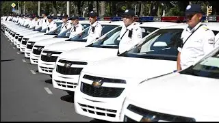 Милиции вручили 100 новых автомашин, выпущенных в Кыргызстане
