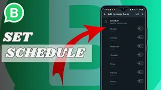 How To Set Schedule On Your WhatsApp Business Profile