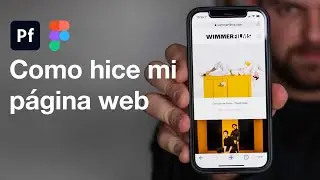 Cómo diseñé esta página web minimalista para mi productora audiovisual?