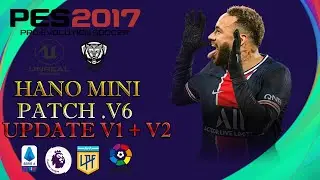 INSTALACION DEL PARCHE | HANO MINI PATCH V6 | UPDATE V1 + V2 | PES 2017