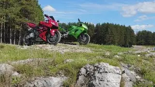 В горы на спортбайках