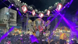 Parsigutta Ganesh Aagman 2024 | Bullet Venkata Ganesh aagman sohala For Ganesh chaturthi 2024