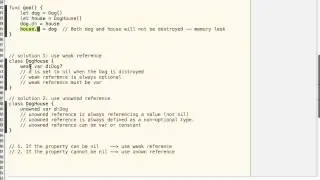 Swift Programming #22: Automatic Reference Counter