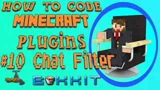 Making a Chat Filter | Bukkit Plugin Tutorials #10 | Spigot 1.12