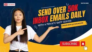 Send 50K Inbox Email Daily 2025 | How To Build Inbox SMTP Server