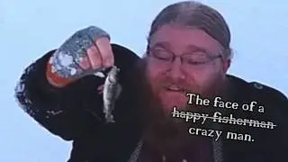 Ice fishing is serious business