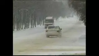 Снегопад в Рыбнице
