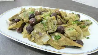 Neapolitan-style poached artichokes 😍 Easy and delicious recipe