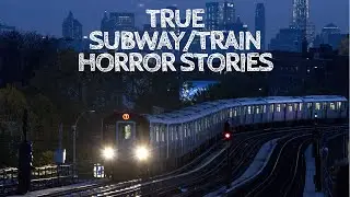 3 True Subway/Train Horror Stories (With Rain Sounds)