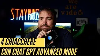 4 CHIACCHERE CON ChatGPT **ADVANCED VOICE MODE**