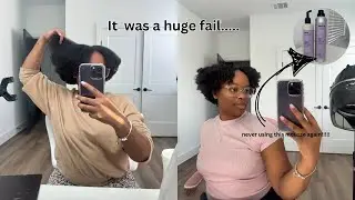 Braid + Twist out FAIL!!! Im never using this mousse again....