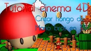 Tutorial cinema 4d: Modelar un hongo de mario bros