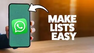 How To Create A Checklist In WhatsApp 2025 (iPhone & Android)