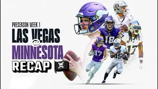 Raiders VS Vikings Preseason Quick Recap 🏴‍☠️