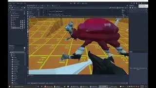 godot fps: big bug and reload mechanic