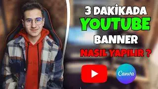 3 Dakikada YouTube Banner Yapımı !
