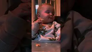 Baby eating during sleep 😝 #pageforyou #fypシ #baby #cute #funny #fun #comedy #sleep #children