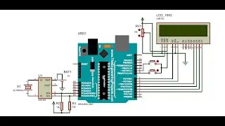 Real time clock proteus simulation