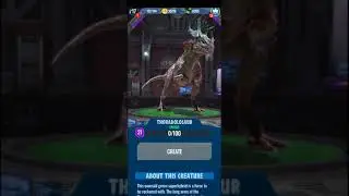 Jurassic World Alive - Try to see Lord Lythronex fall down 1.4.2019