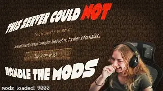 this modpack was TOO MUCH for the server (Twitch Stream Funny Highlights)