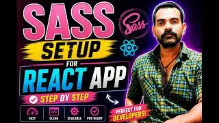 5. SASS Setup for React Project | Complete SCSS Architecture with Bootstrap | React Architecture