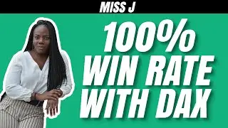 Trading DAX, no losses | Miss J Interview