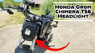Honda GROM | Chimera Baja T56 Squadron Pro Headlight Installation