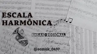 Escala harmônica- Ensaio Regional 🎶❤️‍🔥 #tuba #ensaio #baixo #orquestra #viral #youtube #ccb