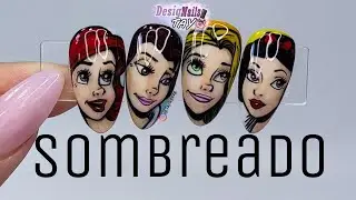 Así realizo el SOMBREADO de los diseños PINCESAS DISNEY ❤️ / Designails Tay
