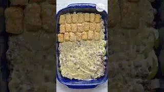 When you need a comforting meal full of your favorites, make a tater tot hot dish!