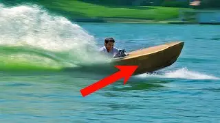 Cardboard BOATS with ENGINES!